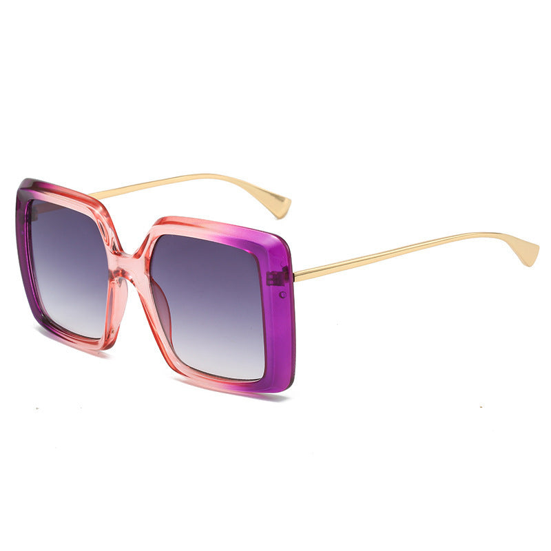 Damen oversized Sonnenbrille mit stilvollem geometrischem Design Karnz