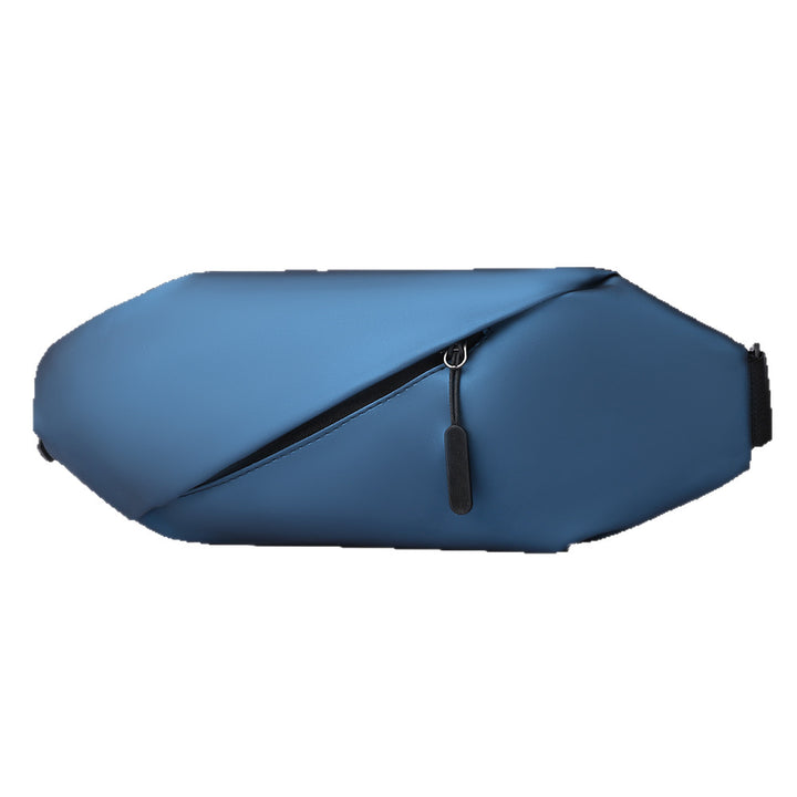 Moderne Strukturierte Leder Sling Bag Karnz