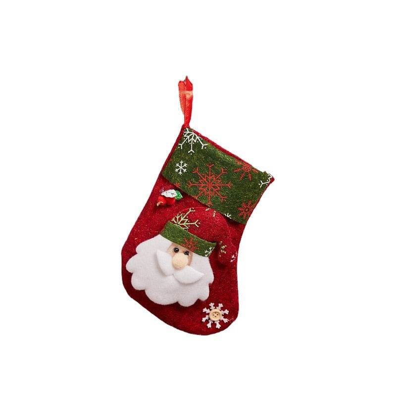 Festlicher Weihnachtsstrumpf Karnz
