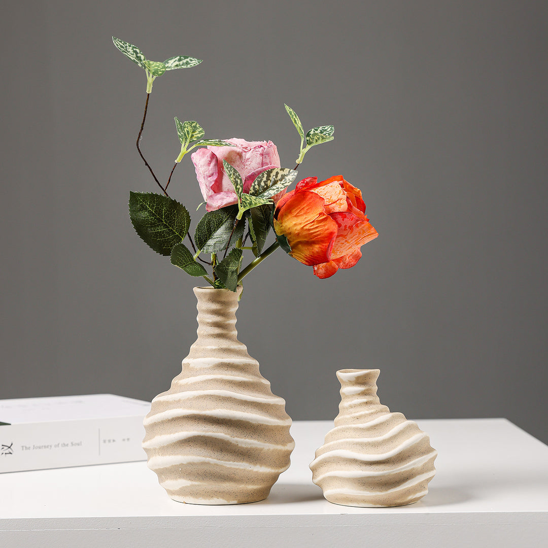 Abstrakte Keramik Kunst Vase
