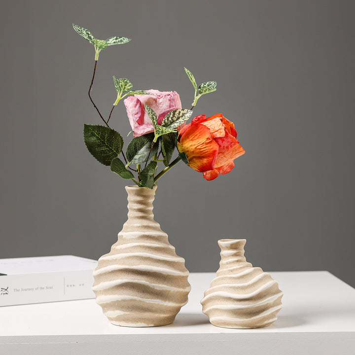 Abstrakte Keramik Kunst Vase