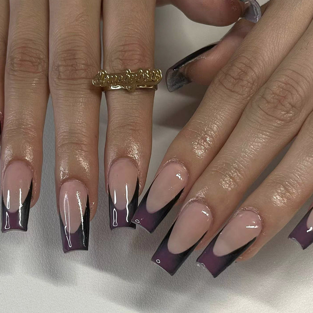 Trendy Ombre Stiletto Nagelerweiterungen