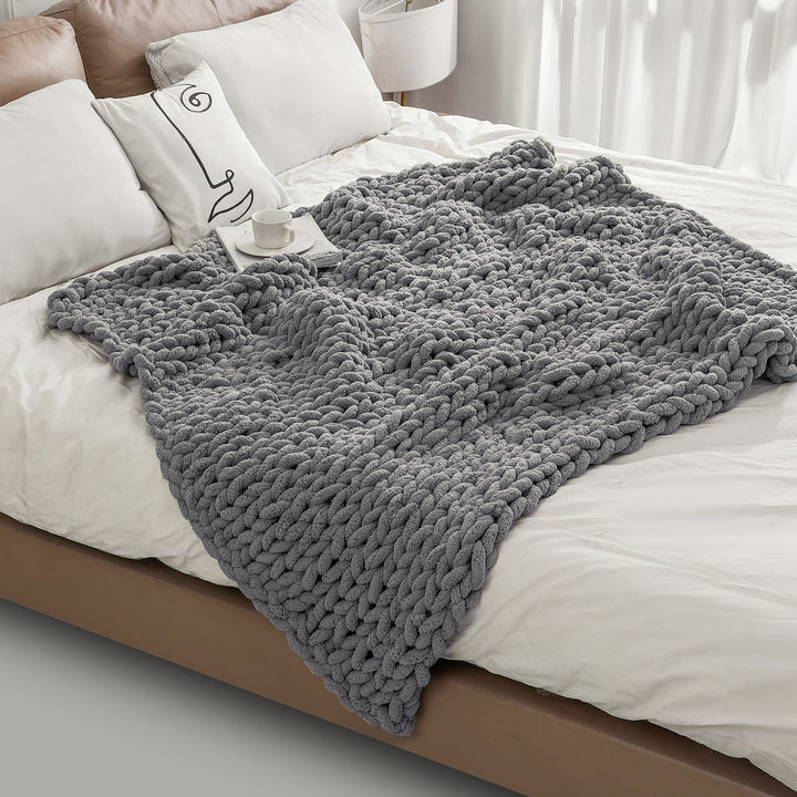 Chunky Strickdecke