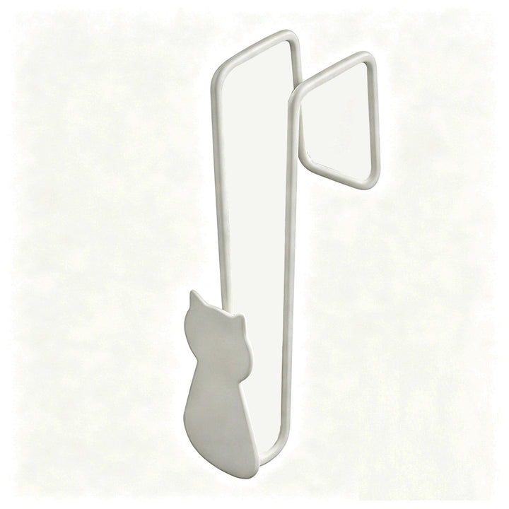 Stilvoller Wandhaken mit Katzenmotiv Karnz