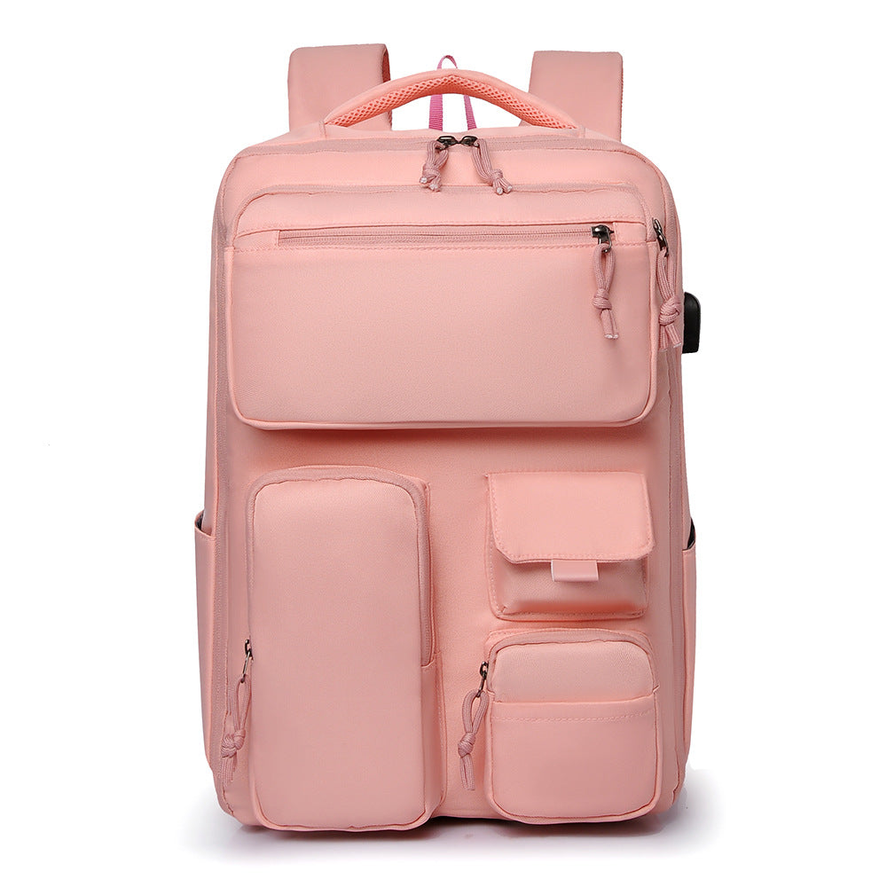 Multi-Pocket Vielseitiger Rucksack Karnz