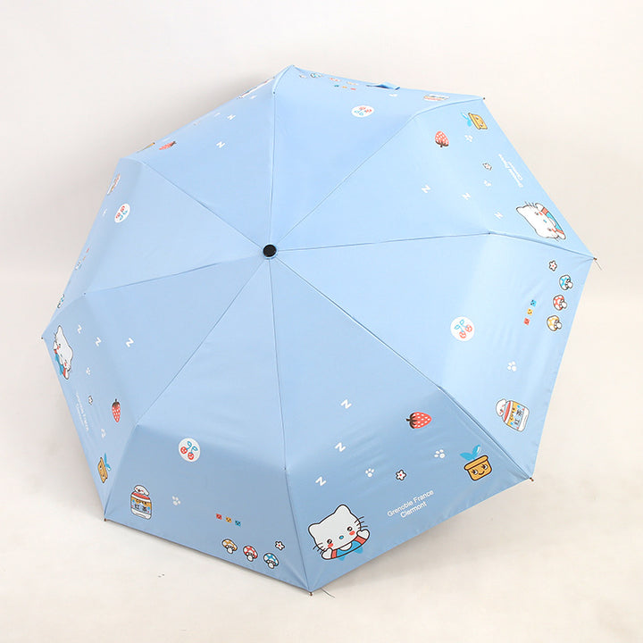 Damen Bunter Regenschirm Karnz