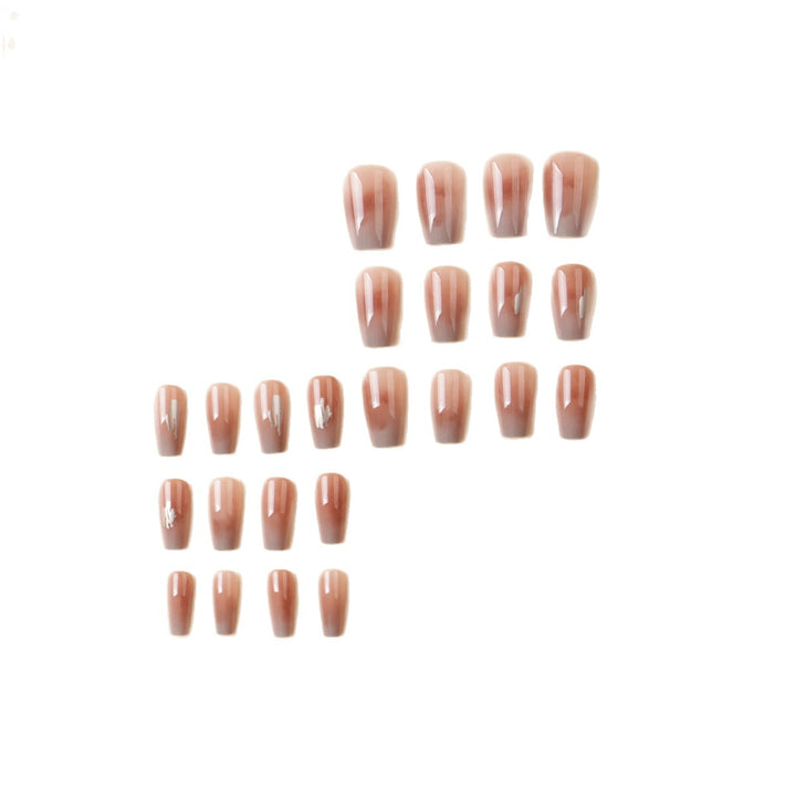 Elegante glanzende Press-On Nagelspitzen Karnz