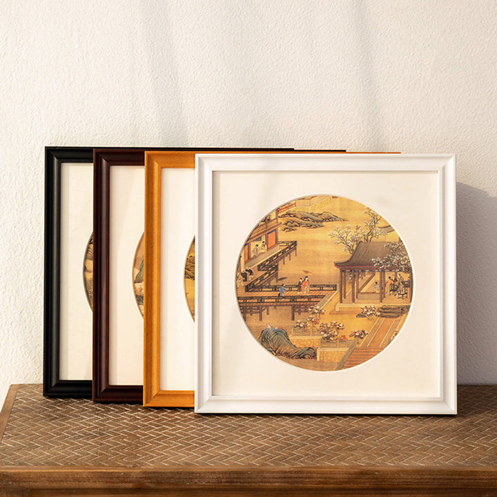 Elegante Berglandschaft Kunstrahmen