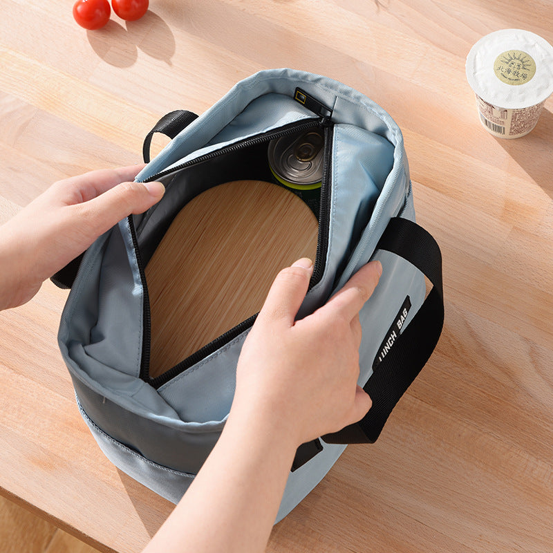 Stylische isolierte Lunch-Tasche