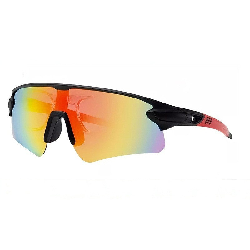 Unisex Sportliche Hochleistungs-Sonnenbrille mit aerodynamischem Design und verstellbarem Nasenpad Karnz