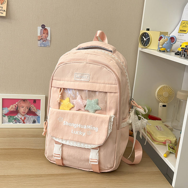 Transparenter Fenster-Rucksack Karnz