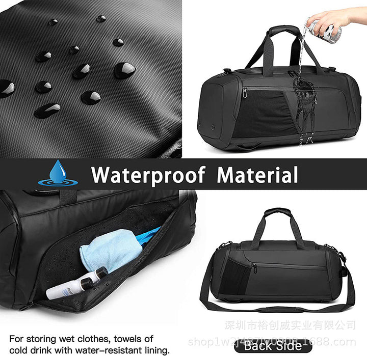 Multi-Compartment Reise Sport Duffel Bag Karnz