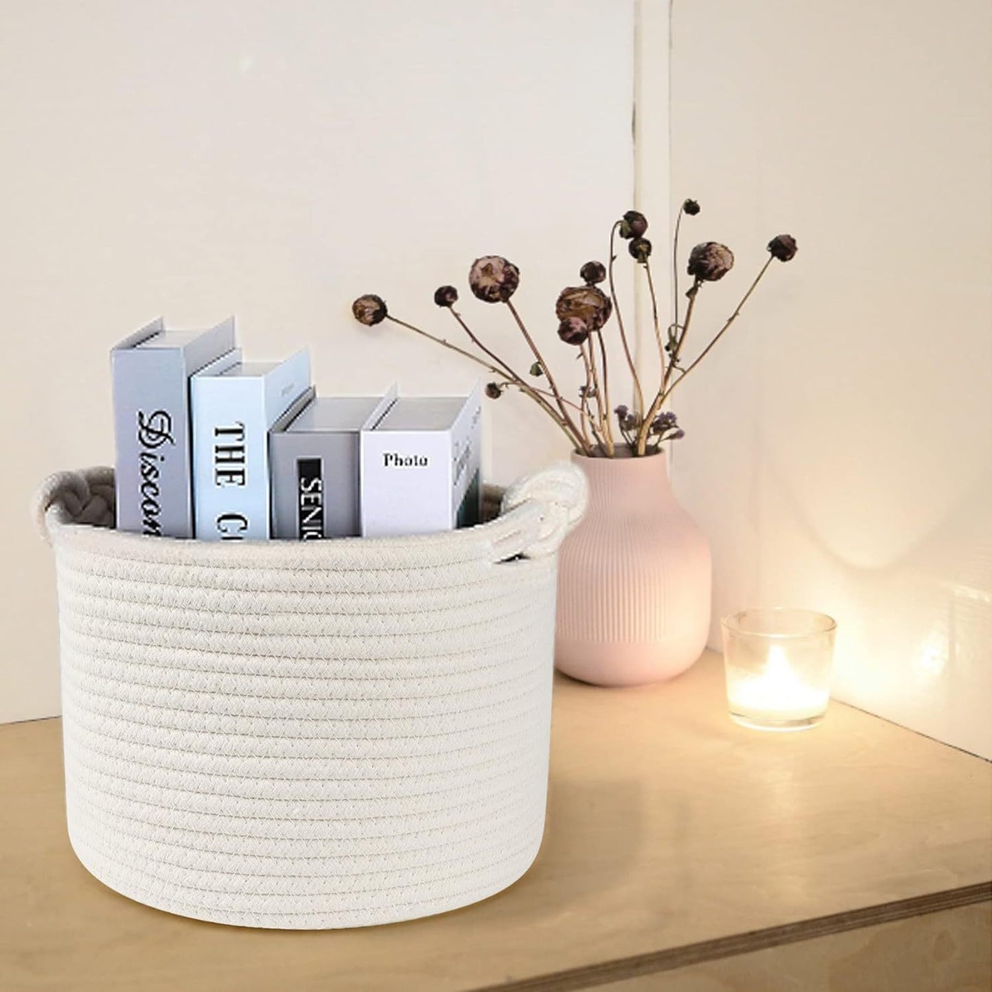 Damen Aufbewahrungskorb mit dekorativem Knotendesign Karnz