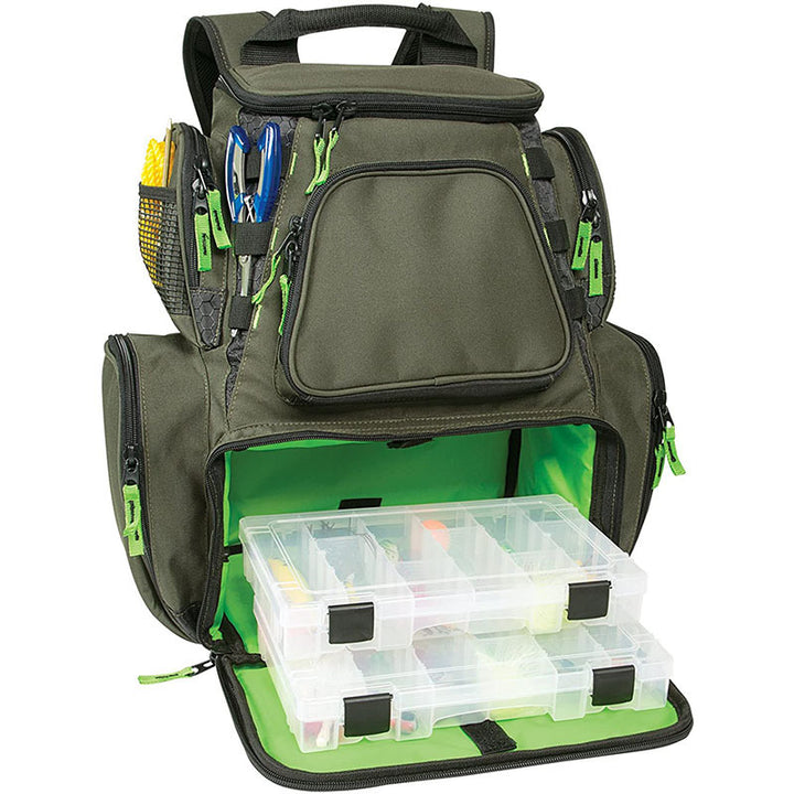 Multi-Fach Fachangelgerät Aufbewahrung Rucksack Karnz