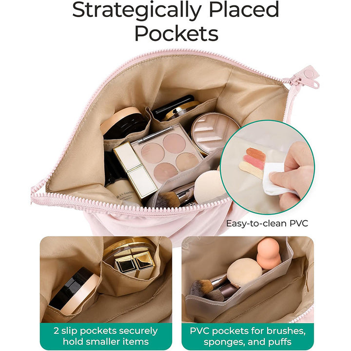 Kosmetik-Organizer Tasche mit Elegantem Design und Mehreren Fächern Karnz