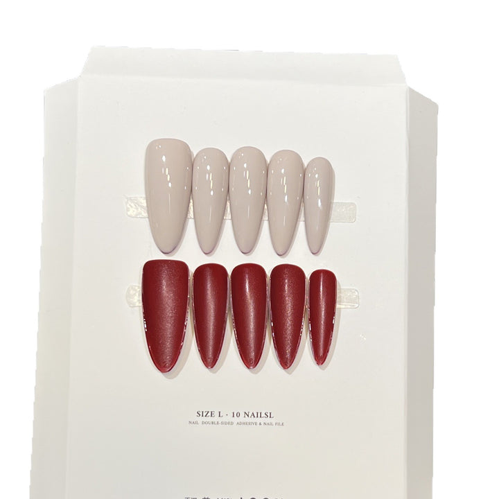 Premium Stiletto Press-On Nagelset