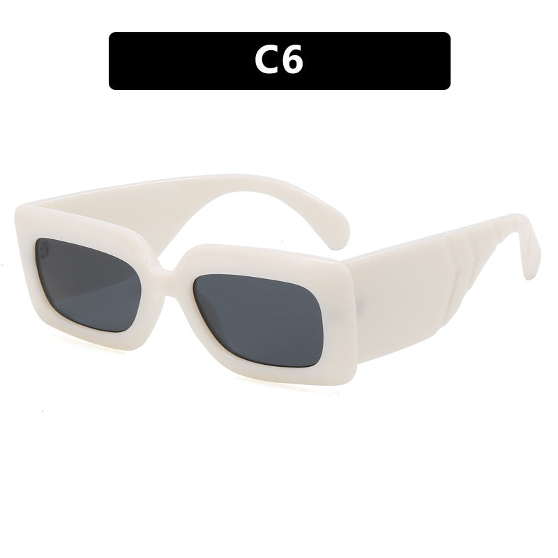 Damen extravagante Sonnenbrille mit auffälligem Schlangenmuster Karnz