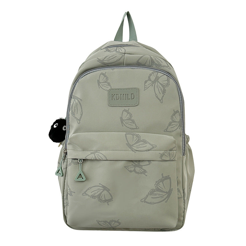 Stylischer Schmetterlingsdruck Rucksack Karnz