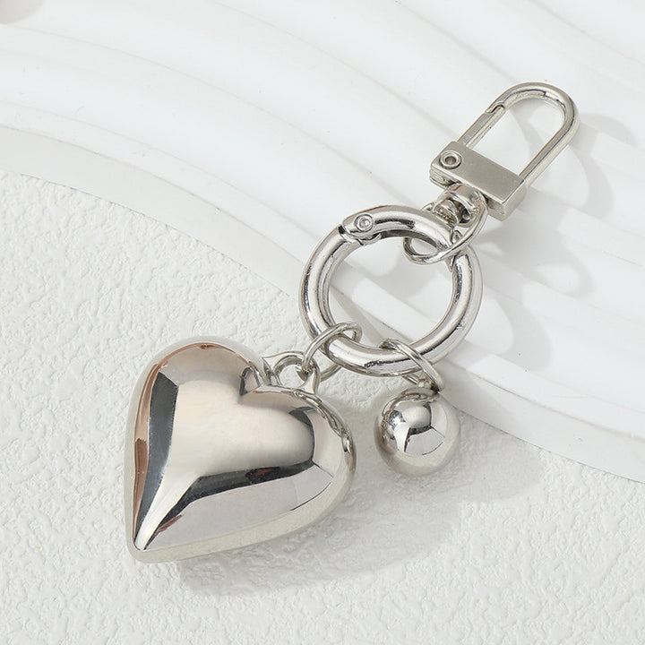 Herzförmiger Charm Schlüsselanhänger Karnz