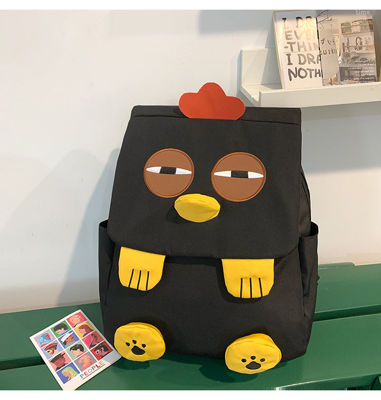 Süße Hühner-Themen Plüsch-Rucksack Karnz