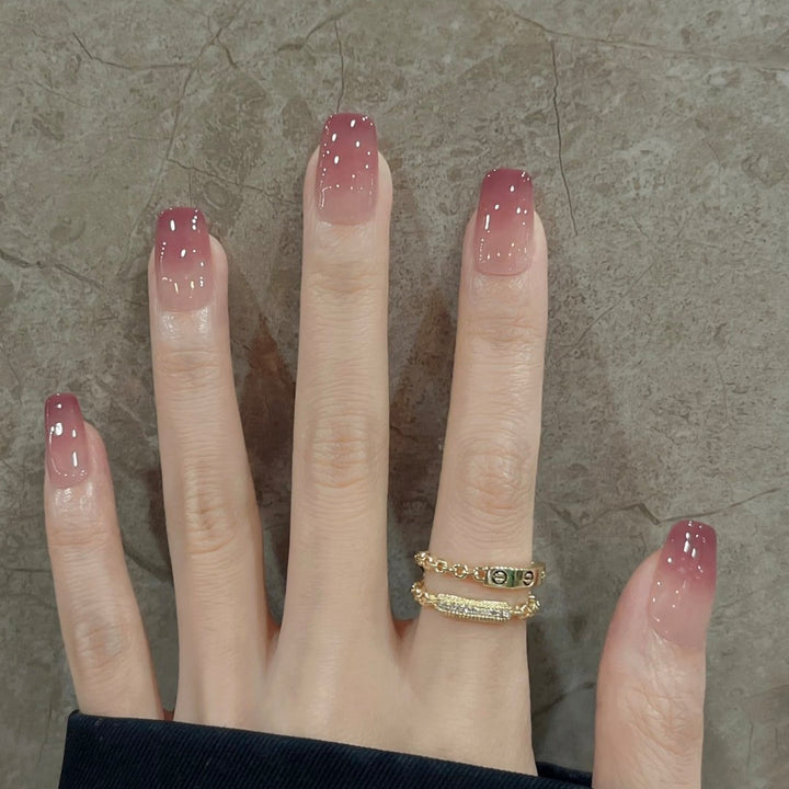 Ombre Nagelkunst Set