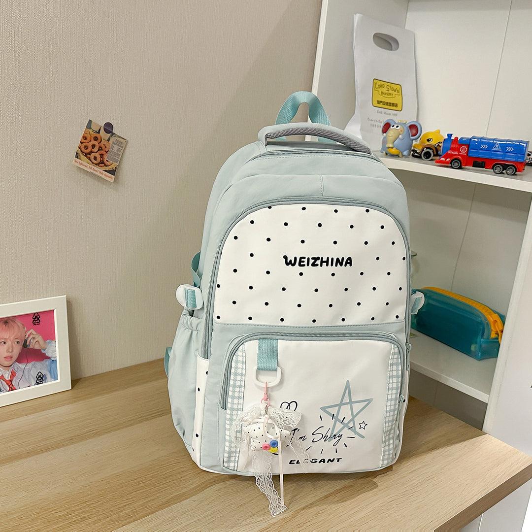 Trendige gepunktete Rucksack Karnz 1791204846