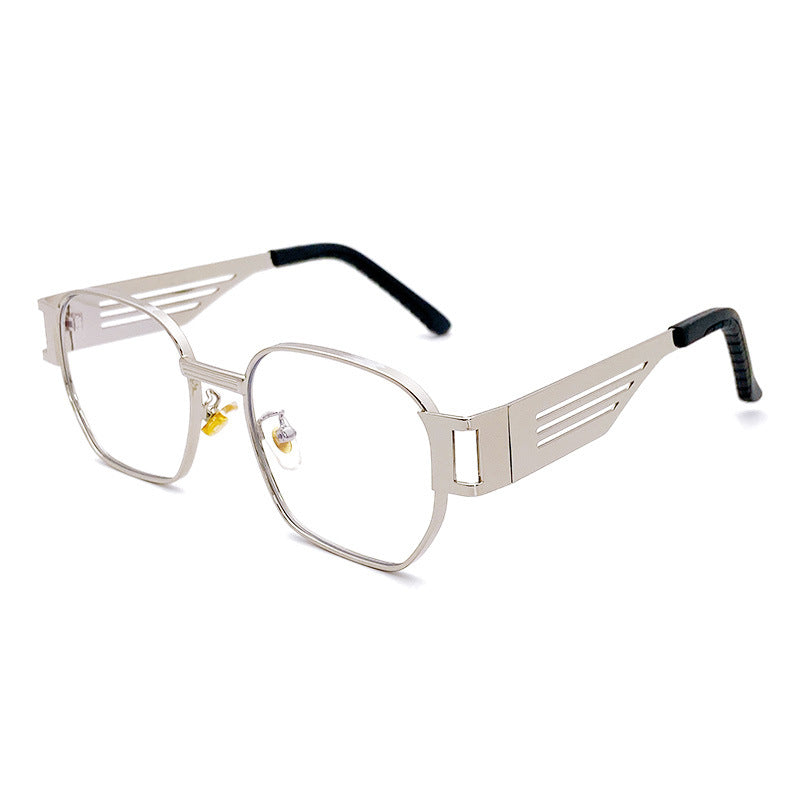 Stilvolle Oversized Sonnenbrille Im Modernen Metalldesign Karnz
