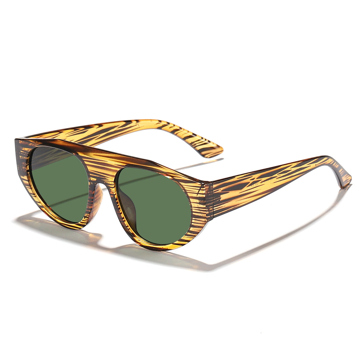 Damen Designer-Sonnenbrille mit einzigartigem Rahmen und hochwertigen Gläsern Karnz