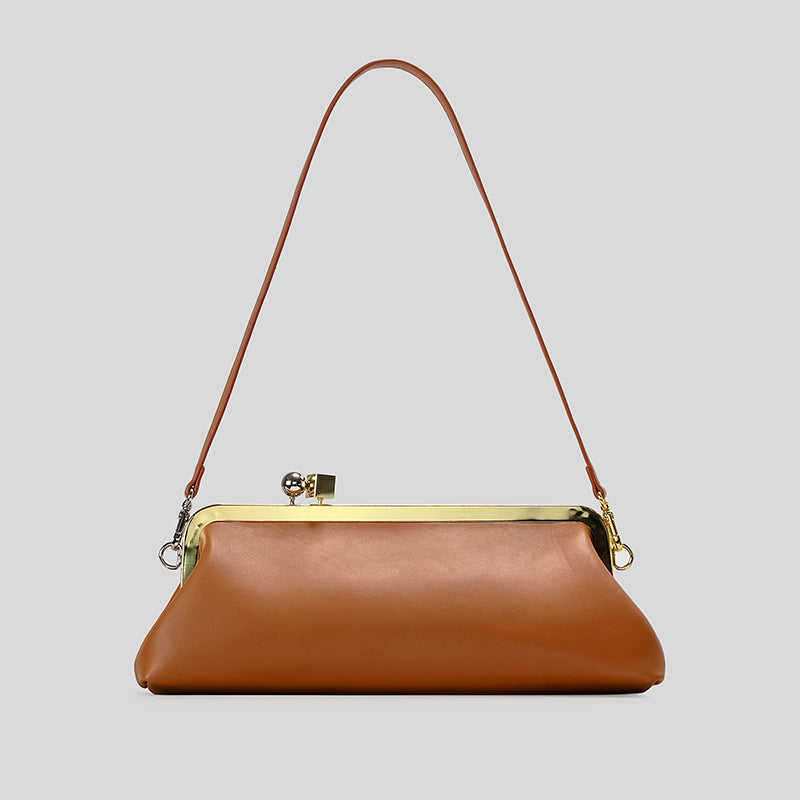 Elegante Lackleder Abendhandtasche