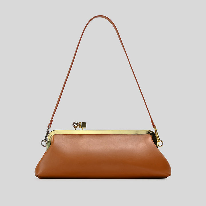 Elegante Lackleder Abendhandtasche