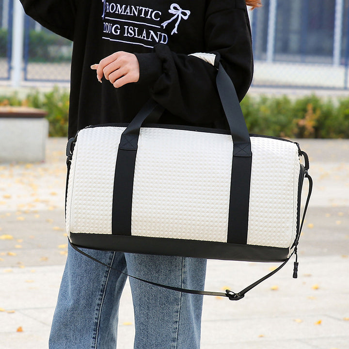Texturierte Utility Duffel-Tasche Karnz