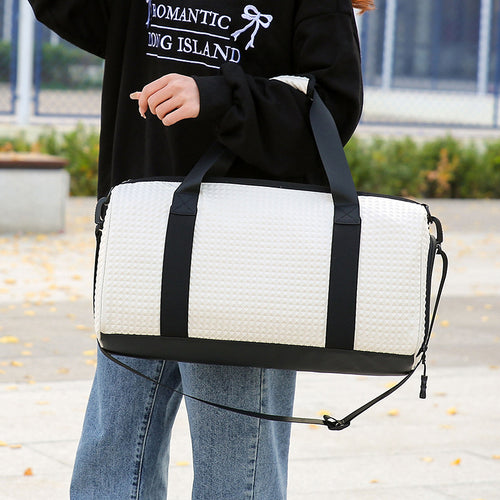 Texturierte Utility Duffel-Tasche Karnz