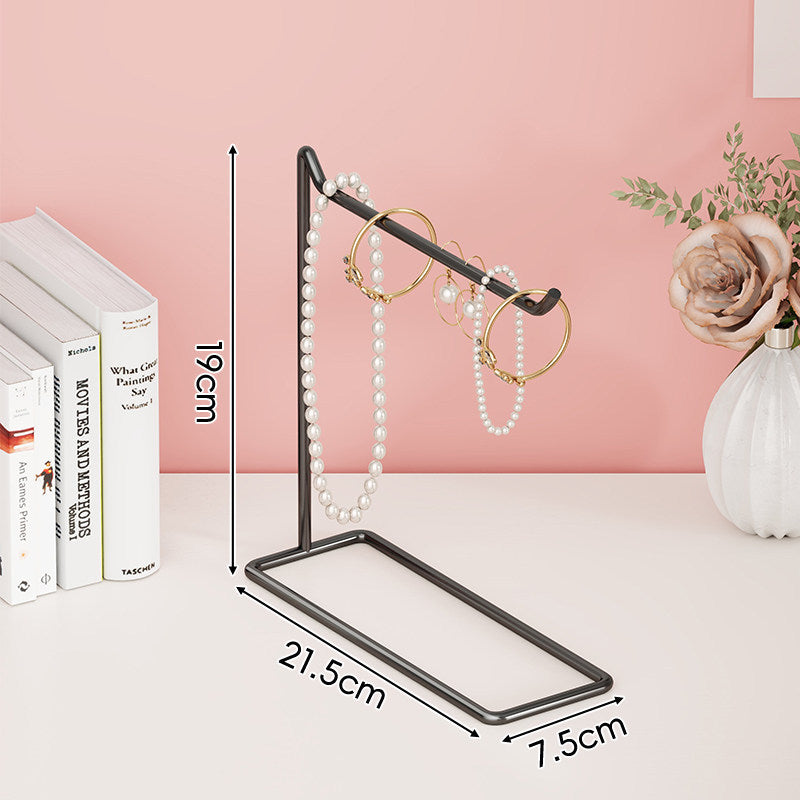 Metall T-Bar Schmuckdisplay-Ständer Paar