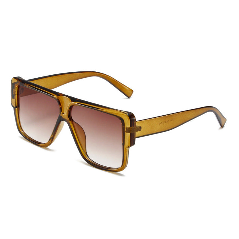 Damen quadratische Sonnenbrille mit markantem Gestell Karnz