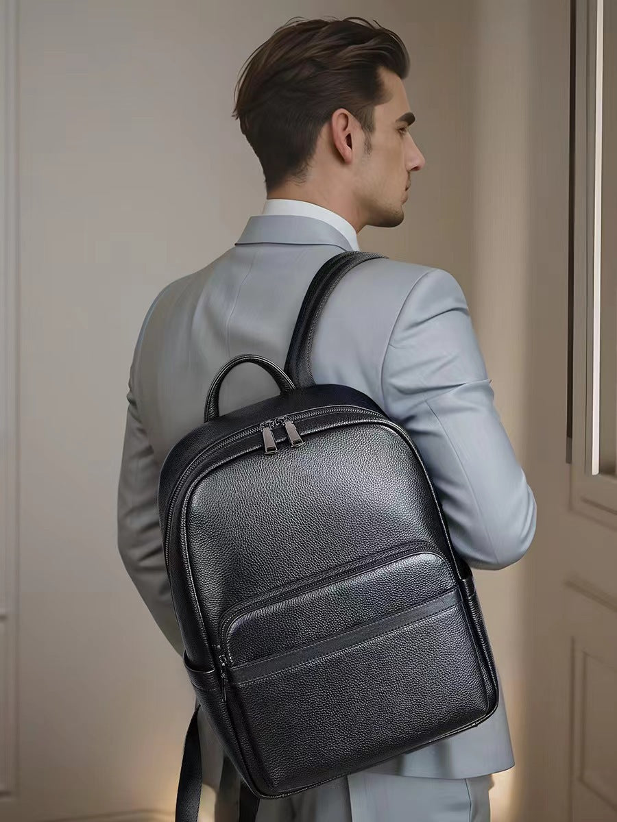 Leder Designer Rucksack