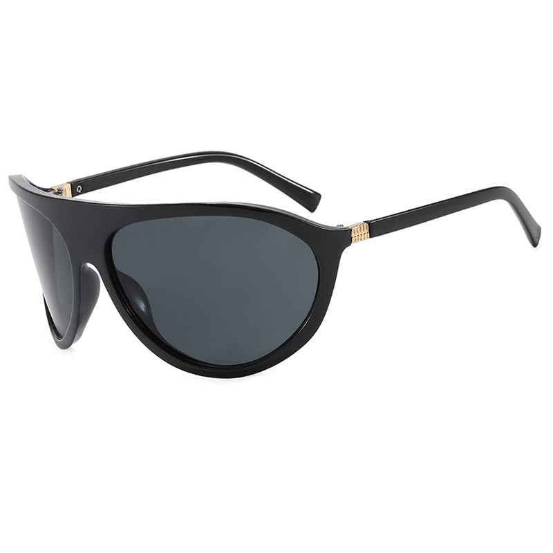 Damen Cat-Eye Sonnenbrille mit einzigartigem Design und schützendem UV-Filter Karnz
