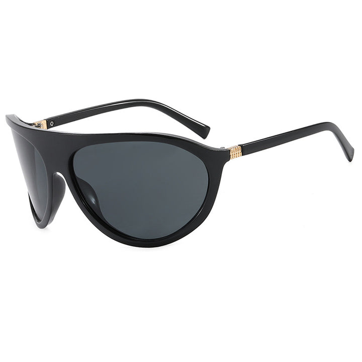Damen Cat-Eye Sonnenbrille mit einzigartigem Design und schützendem UV-Filter Karnz