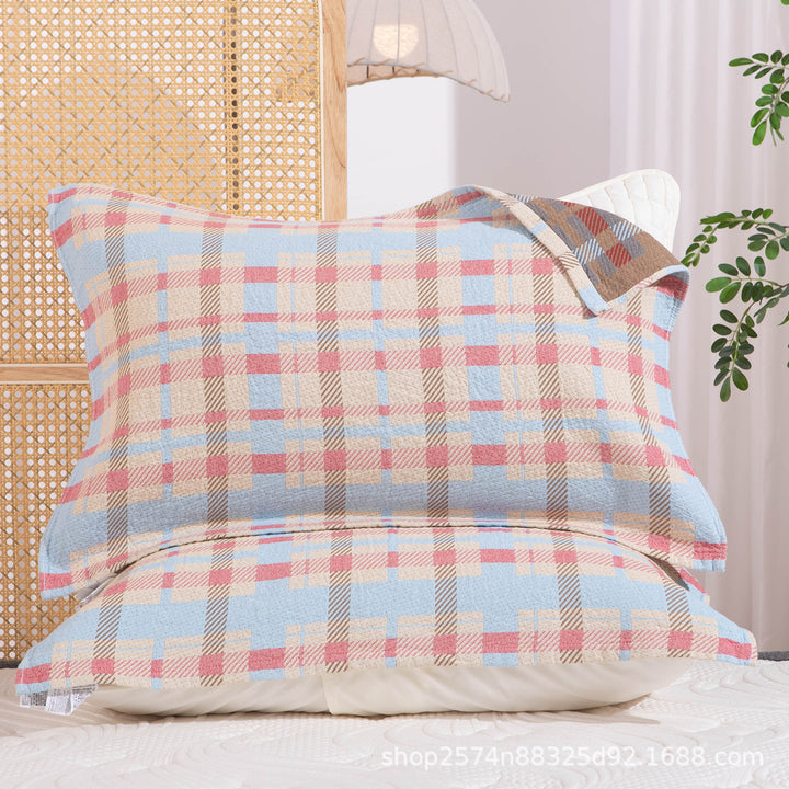 Damen Kissenbezug mit filigranem Blumenmotiv Karnz
