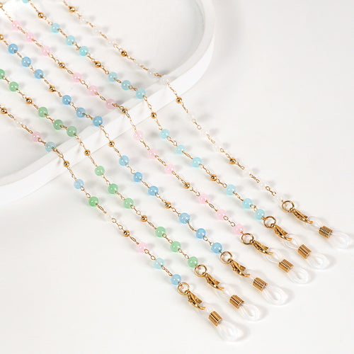 Beaded Eyewear Retainer Chain Karnz