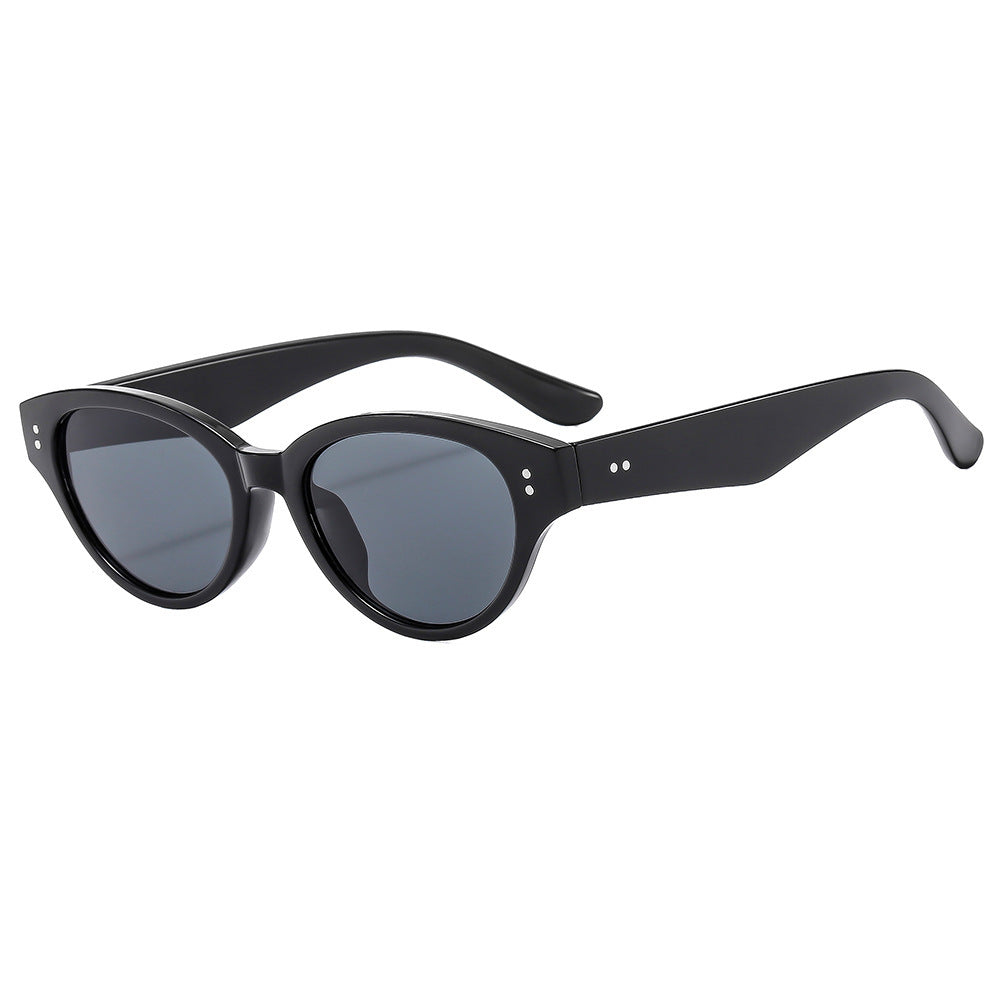 Retro-inspirierte luxuriöse Katzenaugen-Sonnenbrille Karnz