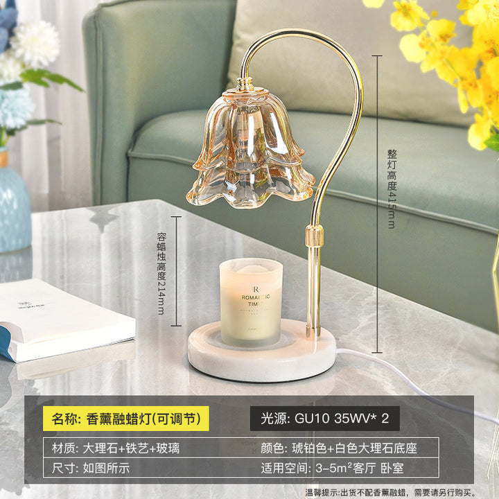 Elegante Glas Pendelleuchte Schreibtischlampe