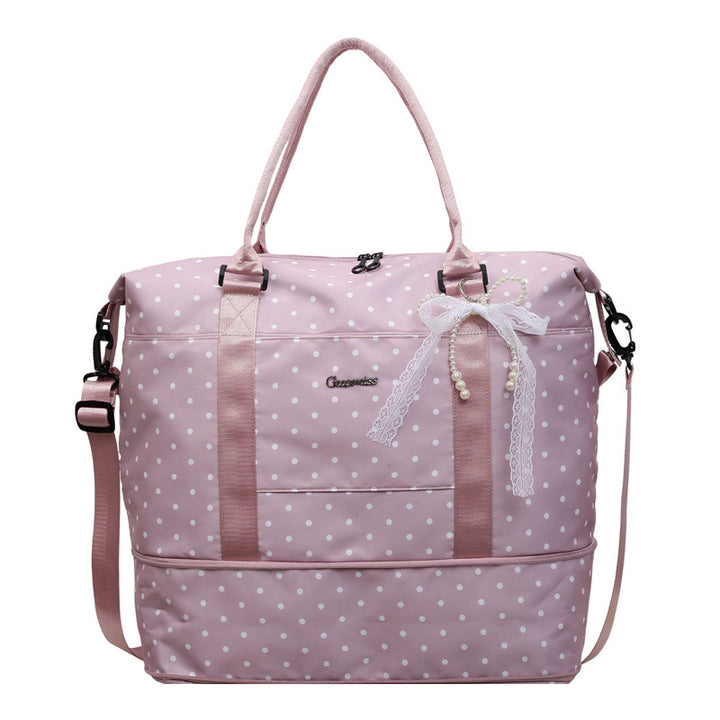 Chic Polka Dot Wochenend-Tasche Karnz