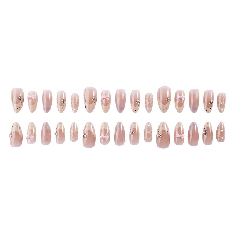 Künstlerisches Press-On Nagelset