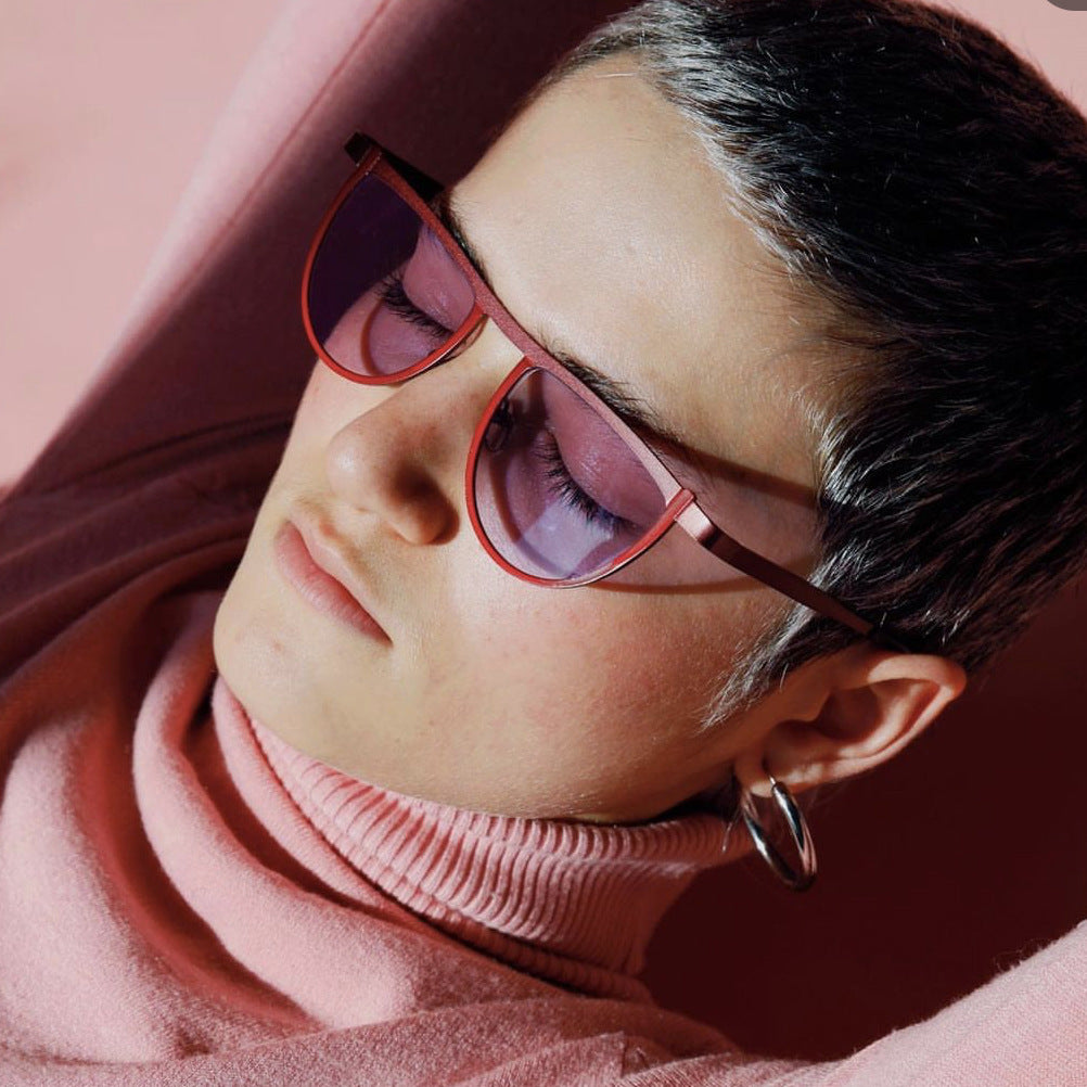 Damen elegante Sonnenbrille mit modernem Design und UV-Schutz Karnz