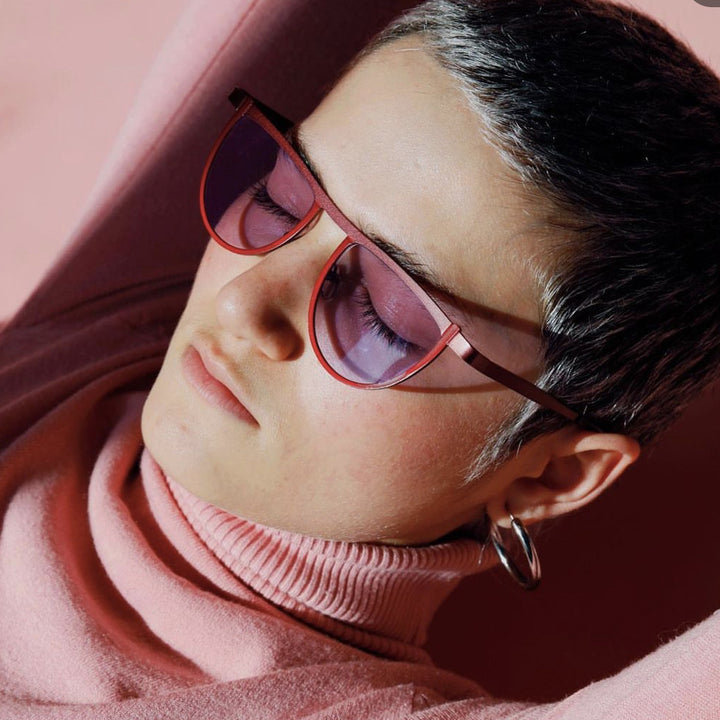 Damen elegante Sonnenbrille mit modernem Design und UV-Schutz Karnz