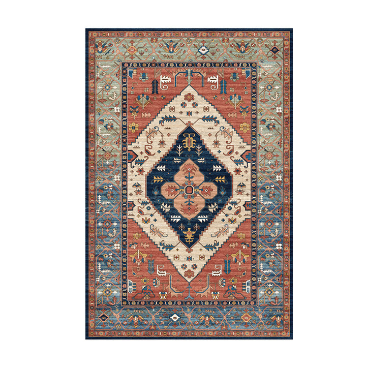 Vintage-inspiriertes geometrisches Teppich