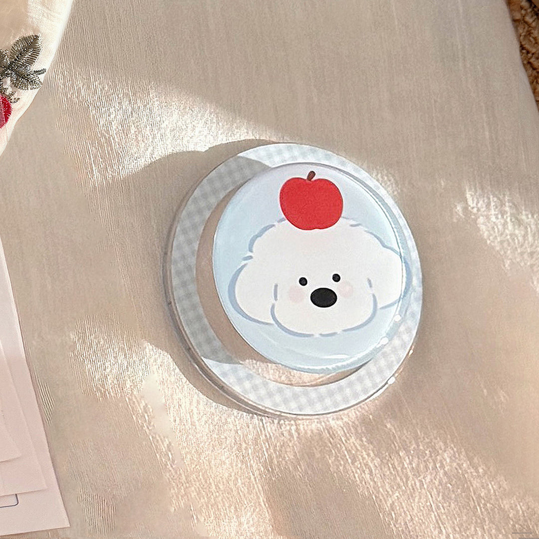 Verspielter Kühlschrankmagnet mit Hundedesign Karnz