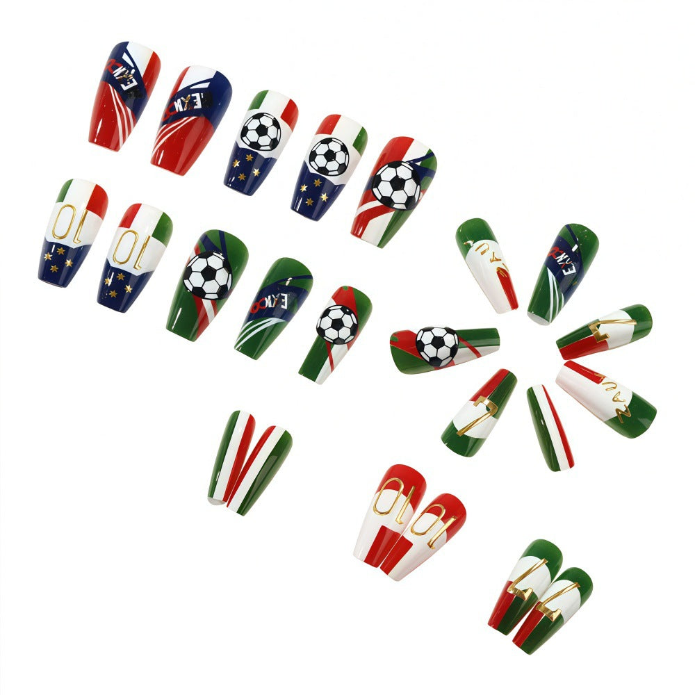 Sportliche Nagelkunst Design Karnz