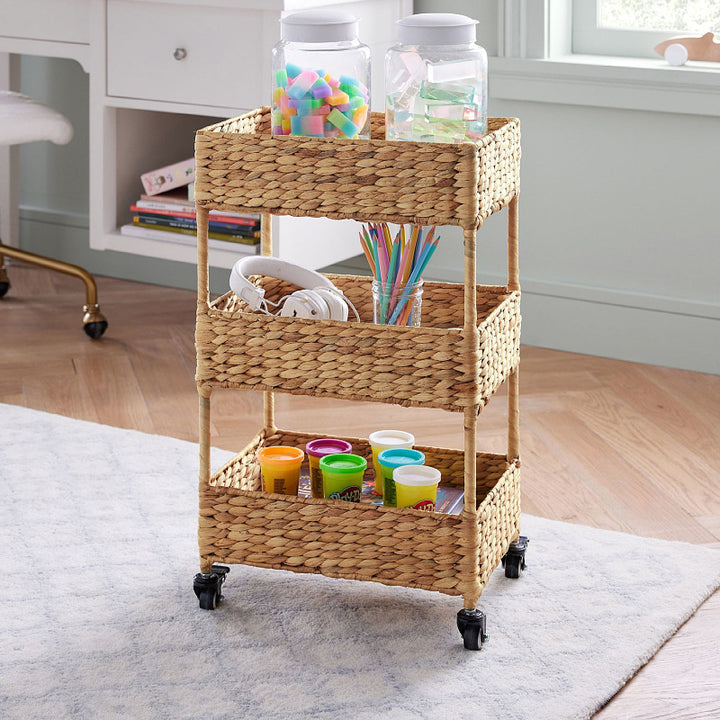 Multi-Tier Geflochtener Aufbewahrungscart Karnz