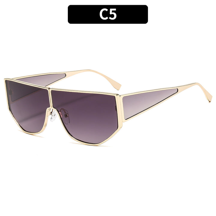Futuristische geometrische Sonnenbrille
